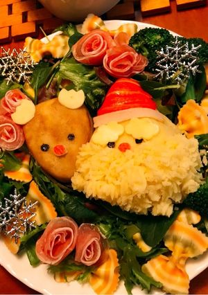 クリスマスサラダ♡-レシピのメイン写真