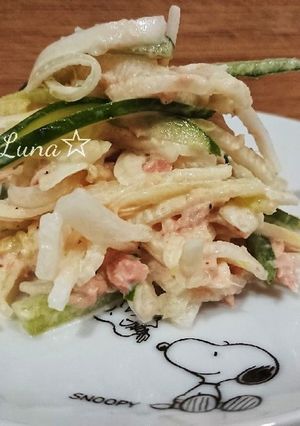 シャキシャキ大根ツナサラダ-レシピのメイン写真