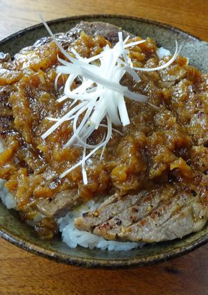 やわらかステーキ丼-レシピのメイン写真