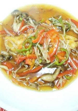 鰺の甘酢あんかけ♪-レシピのメイン写真