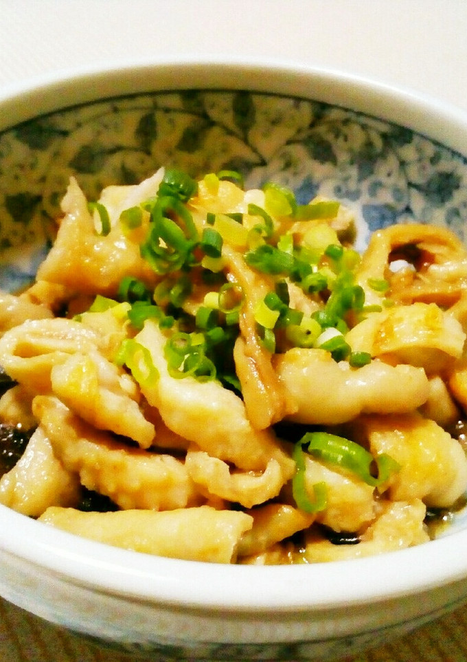 鶏皮の酢醤油和え-レシピのメイン写真