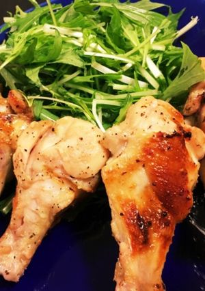手羽元の塩ダレグリル焼き-レシピのメイン写真