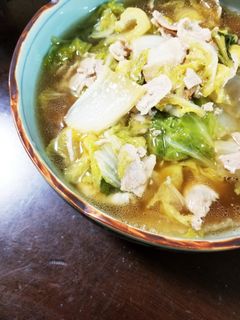 白菜と豚バラの煮浸し-レシピのメイン写真