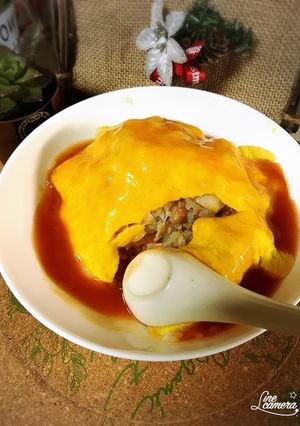 天津飯みたいなオムライス-レシピのメイン写真