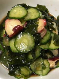 わかめとタコの中華風酢の物-レシピのメイン写真