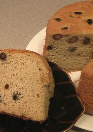 黒豆のシフォンケーキ-レシピのメイン写真