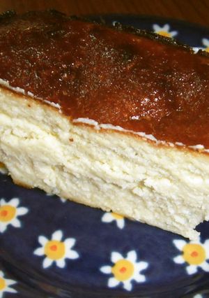 バスク風チーズケーキ（ブルーチーズ入り）-レシピのメイン写真