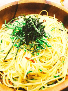 好評だった和風ペペロンチーノ-レシピのメイン写真