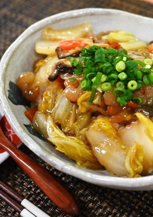 白菜とえびのうま煮-レシピのメイン写真