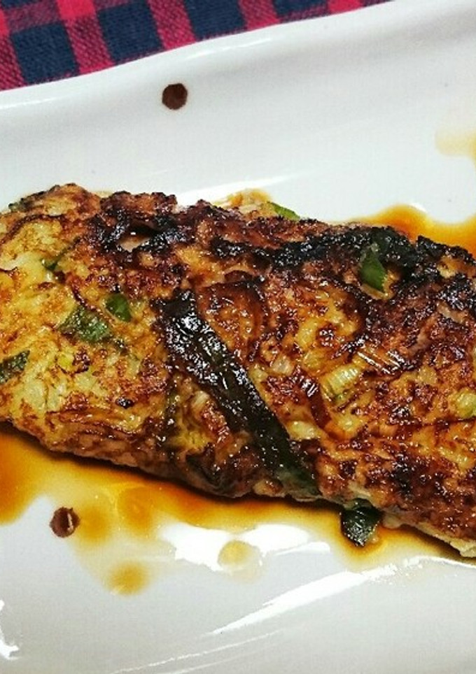 長芋のフワフワねぎ焼き-レシピのメイン写真