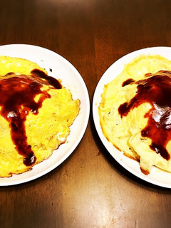 ほうれん草と玉ねぎのオムライス-レシピのメイン写真