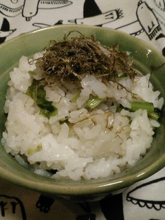 大根葉とこんぶの混ぜご飯-レシピのメイン写真