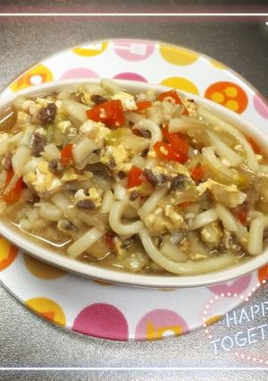 [幼児〜]すき焼き風煮込みうどん☆-レシピのメイン写真