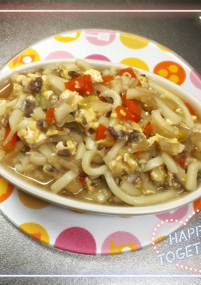 [幼児〜]すき焼き風煮込みうどん☆-レシピのメイン写真