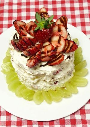 クリスマス！ＨＭで☆ホームメイドケーキ-レシピのメイン写真