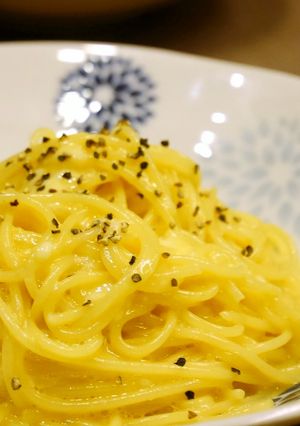 混ぜるだけ★卵とWチーズのカルボナーラ風-レシピのメイン写真