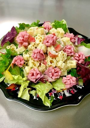 市販のサラダミックスで簡単お花のサラダ☆-レシピのメイン写真