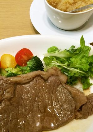 ビーフステーキ おろしビネガーソース-レシピのメイン写真