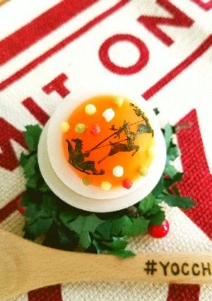 サンタゆで卵♪クリスマス☆-レシピのメイン写真
