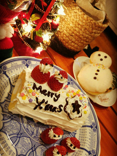 クリスマスケーキ-レシピのメイン写真