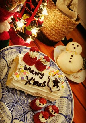 クリスマスケーキ-レシピのメイン写真