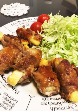 あるようでなかった！豚こまのチーズ巻き✨-レシピのメイン写真