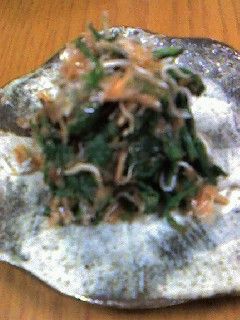 春菊の和え物-レシピのメイン写真