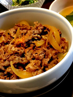 10分で出来るガッツリ牛丼★みりんで甘旨-レシピのメイン写真
