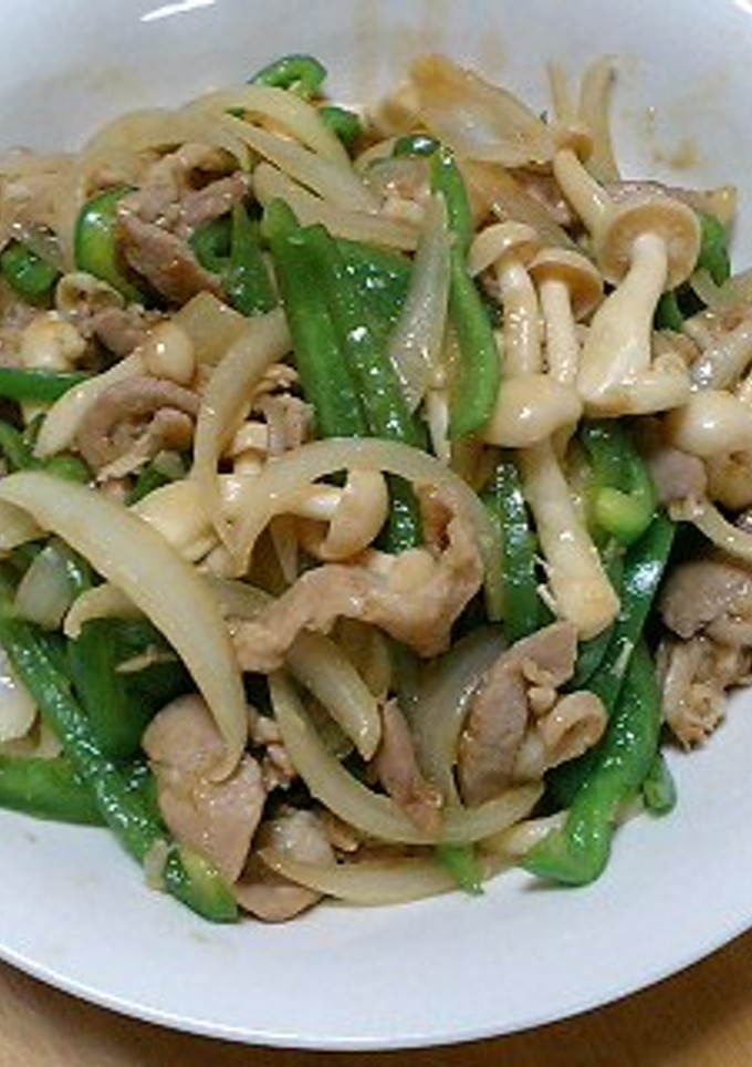 プナピーと野菜炒め-レシピのメイン写真