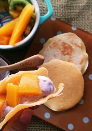 量り不用♡簡単手巻きケーキ♡-レシピのメイン写真