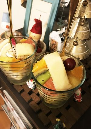 まだ間に合う!グラスinクリスマスケーキ-レシピのメイン写真
