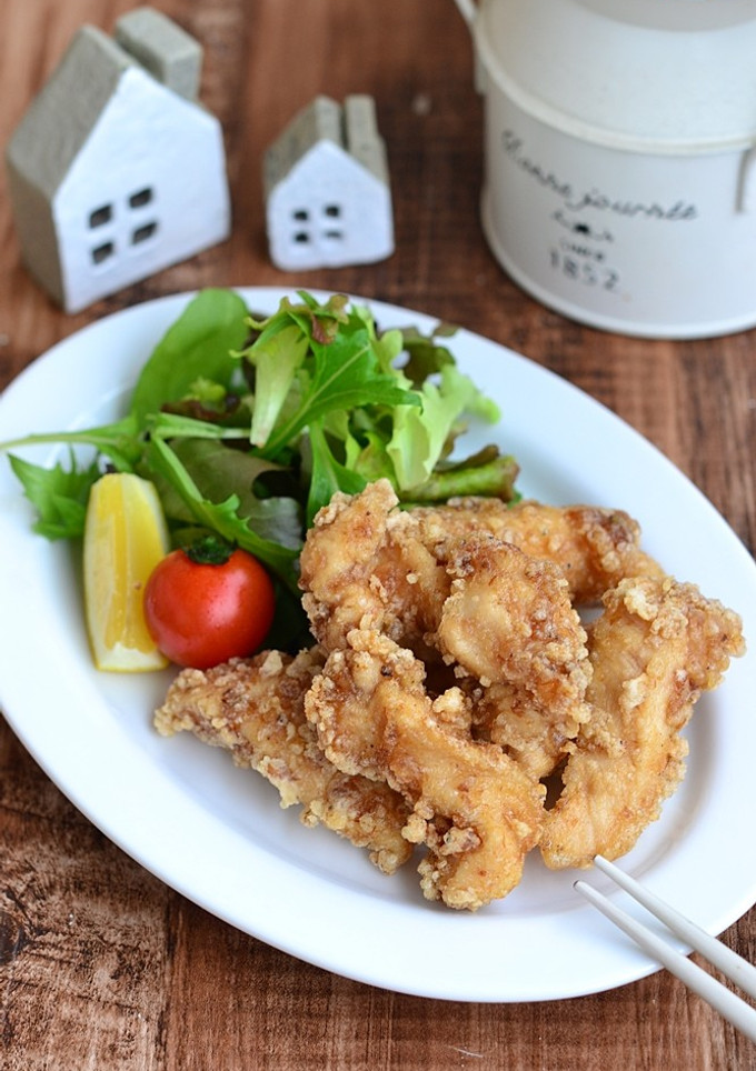 鶏むね肉の和風竜田揚げ【作り置き】-レシピのメイン写真