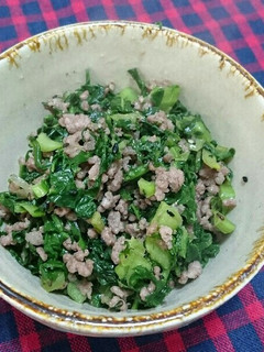 高菜そぼろ-レシピのメイン写真