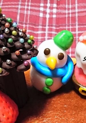 意外と簡単！チョコ細工でクリスマスツリー-レシピのメイン写真