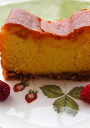 パンプキンチーズケーキ-レシピのメイン写真