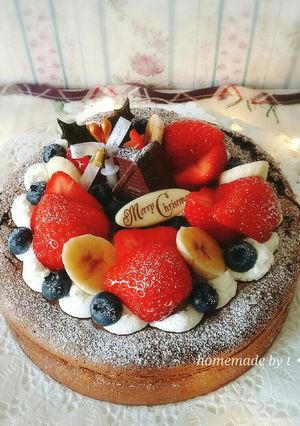 ガトーショコラ ☆ クリスマスケーキ♡-レシピのメイン写真