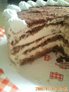 ティラミスデコレーションケーキ☆-レシピのメイン写真