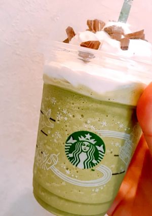 簡単再現♪抹茶フラペチーノ-レシピのメイン写真