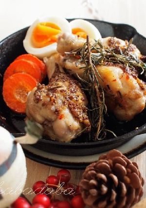 クリスマスに♪チキンのマスタード焼き-レシピのメイン写真