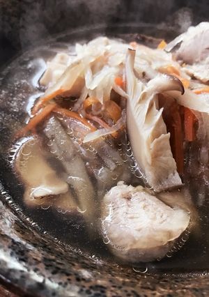 鶏味塩＆釜炊き五香だし 具沢山のお雑煮-レシピのメイン写真