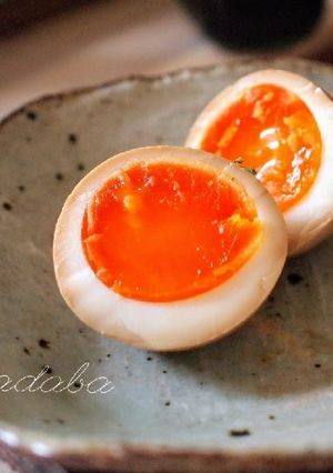 お店の味♪おかずになる味玉-レシピのメイン写真