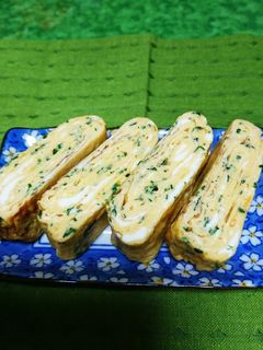 韮の卵焼き-レシピのメイン写真