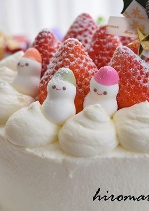 豆腐シフォンでしっとり♡苺ショートケーキ-レシピのメイン写真