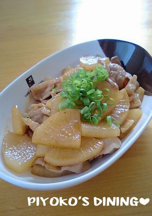 あっという間の❀ピリ辛韓国風豚バラ大根-レシピのメイン写真