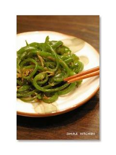 ささっと♪ピーマンのじゃこ炒め-レシピのメイン写真