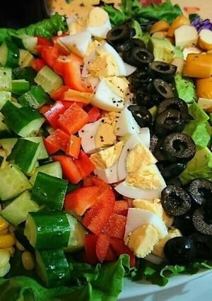 華やかおもてなし料理☆コブサラダ-レシピのメイン写真