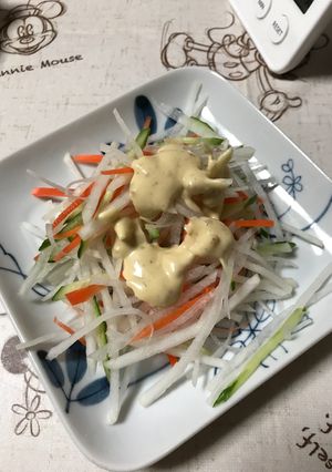 大根サラダ-レシピのメイン写真