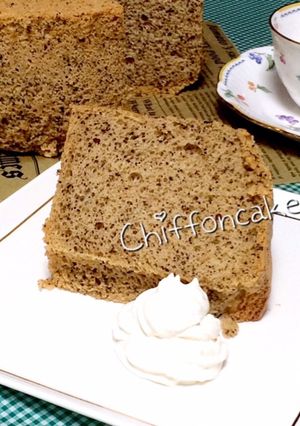 紅茶のシフォンケーキ-レシピのメイン写真