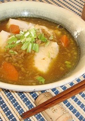 お正月と脱お正月のコラボ☆カレー餅南蛮-レシピのメイン写真