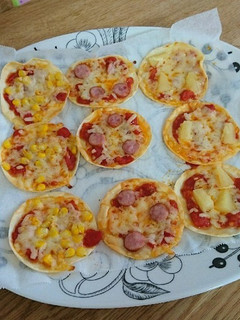 餃子の皮ピザ-レシピのメイン写真
